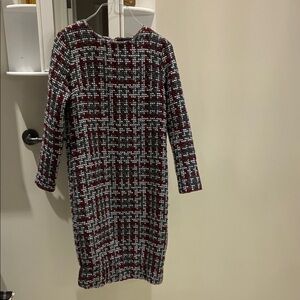 Notre Plaid Long Sleeve Dress 👵MT